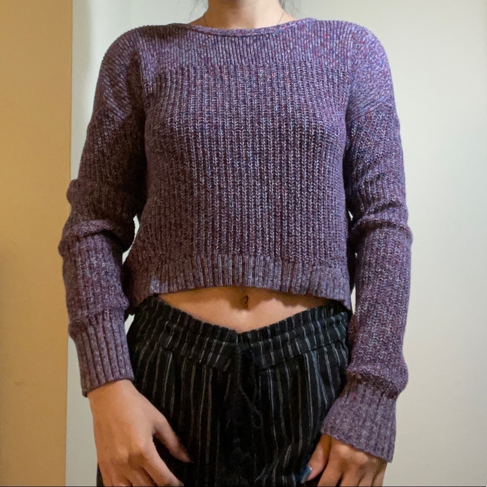 Multi colored American eagle sweater size xs
